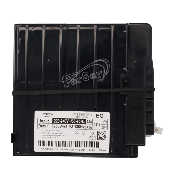 convertidor de frecuencia frigorifico Siemens KA62NA75-02 - Imagen 3