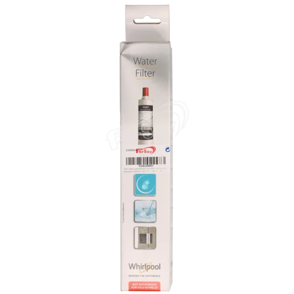 Filtro agua frigorífico Whirlpool, Ariston SBS002.